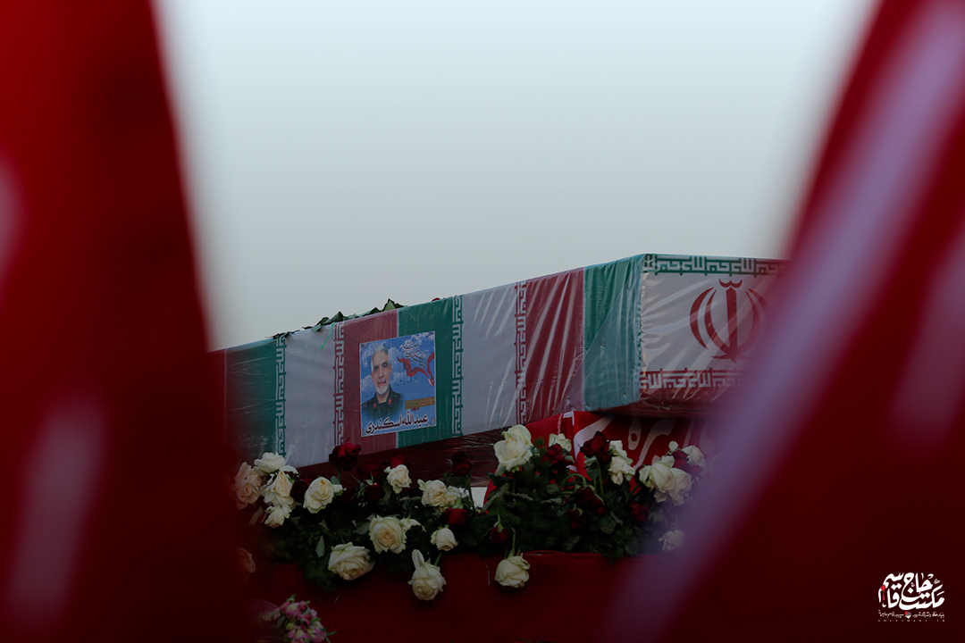 مراسم تشییع شهدای مدافع حرم در تهران