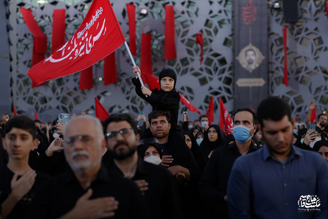مراسم تشییع شهدای مدافع حرم در تهران