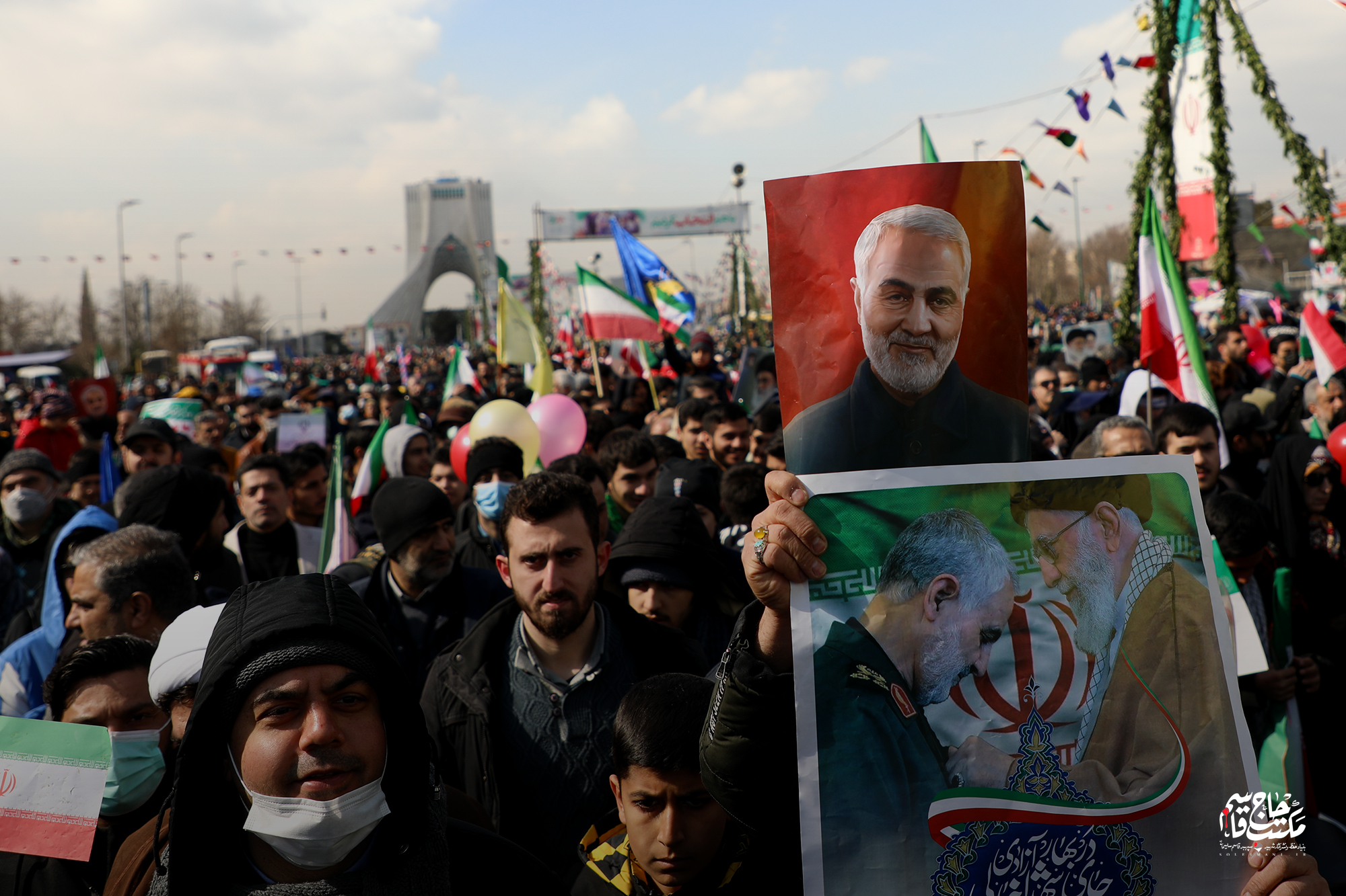 گزارش تصویری راهپیمایی باشکوه مردم تهران در سالروز پیروزی انقلاب اسلامی (2)