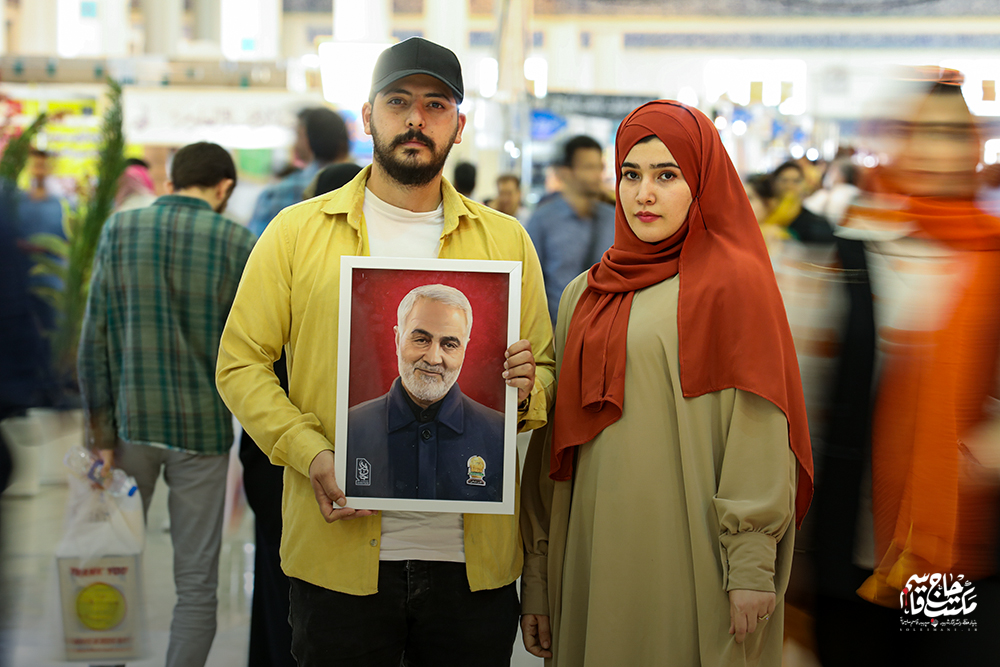 گزارش تصویری غرفه انتشارات مکتب حاج قاسم در هشتمین روز نمایشگاه کتاب تهران (2)