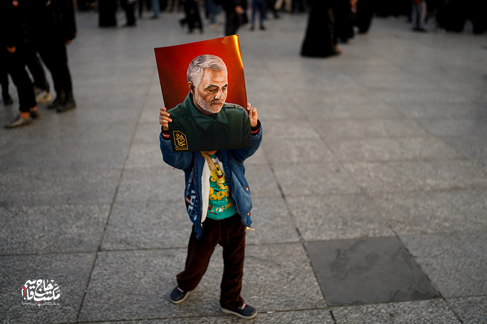 گزارش تصویری | آیین بدرقه شهدای مدافع حرم
