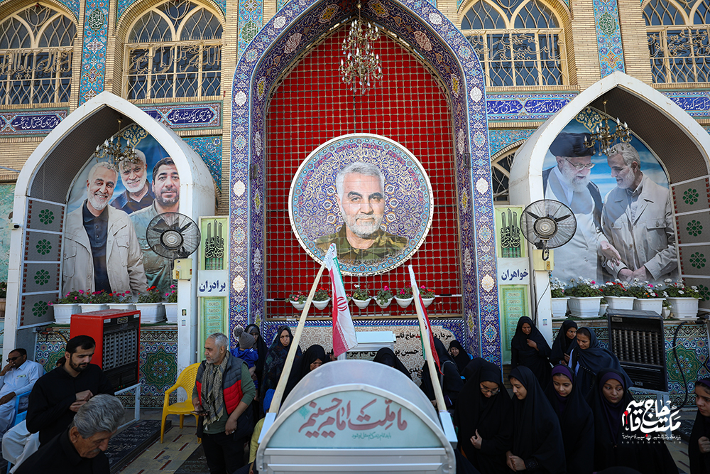 گزارش تصویری | حال و هوای گلزار شهدای کرمان و مزار شهید سلیمانی در آستانه چهارمین سالگرد