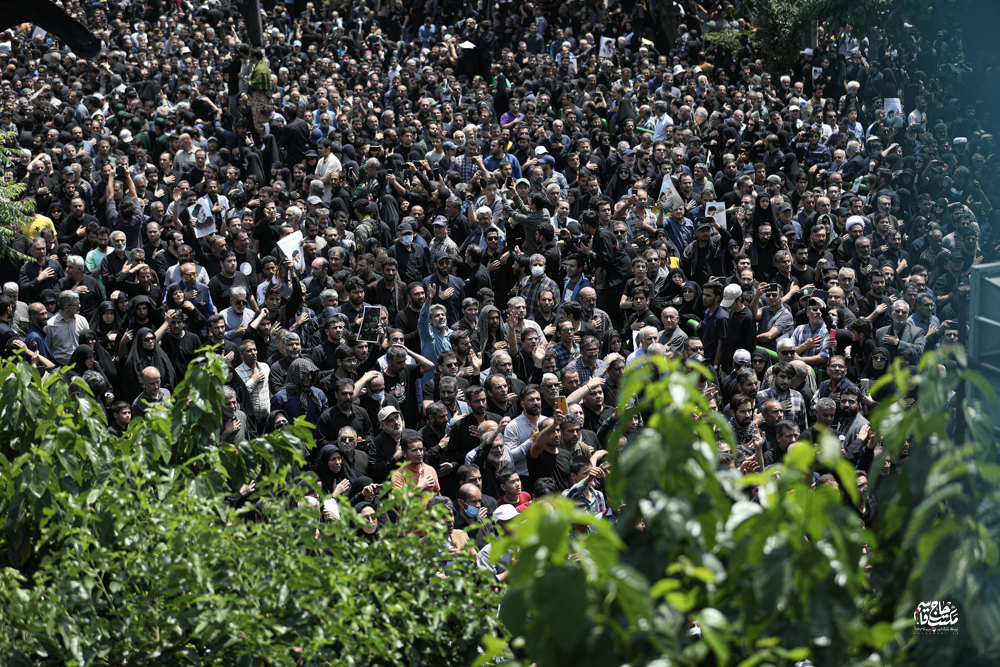 گزارش تصویری | مراسم تشییع شهید آیت الله رئیسی و همراهان در تهران
