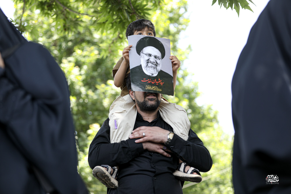 گزارش تصویری | مراسم تشییع شهید آیت الله رئیسی و همراهان در تهران