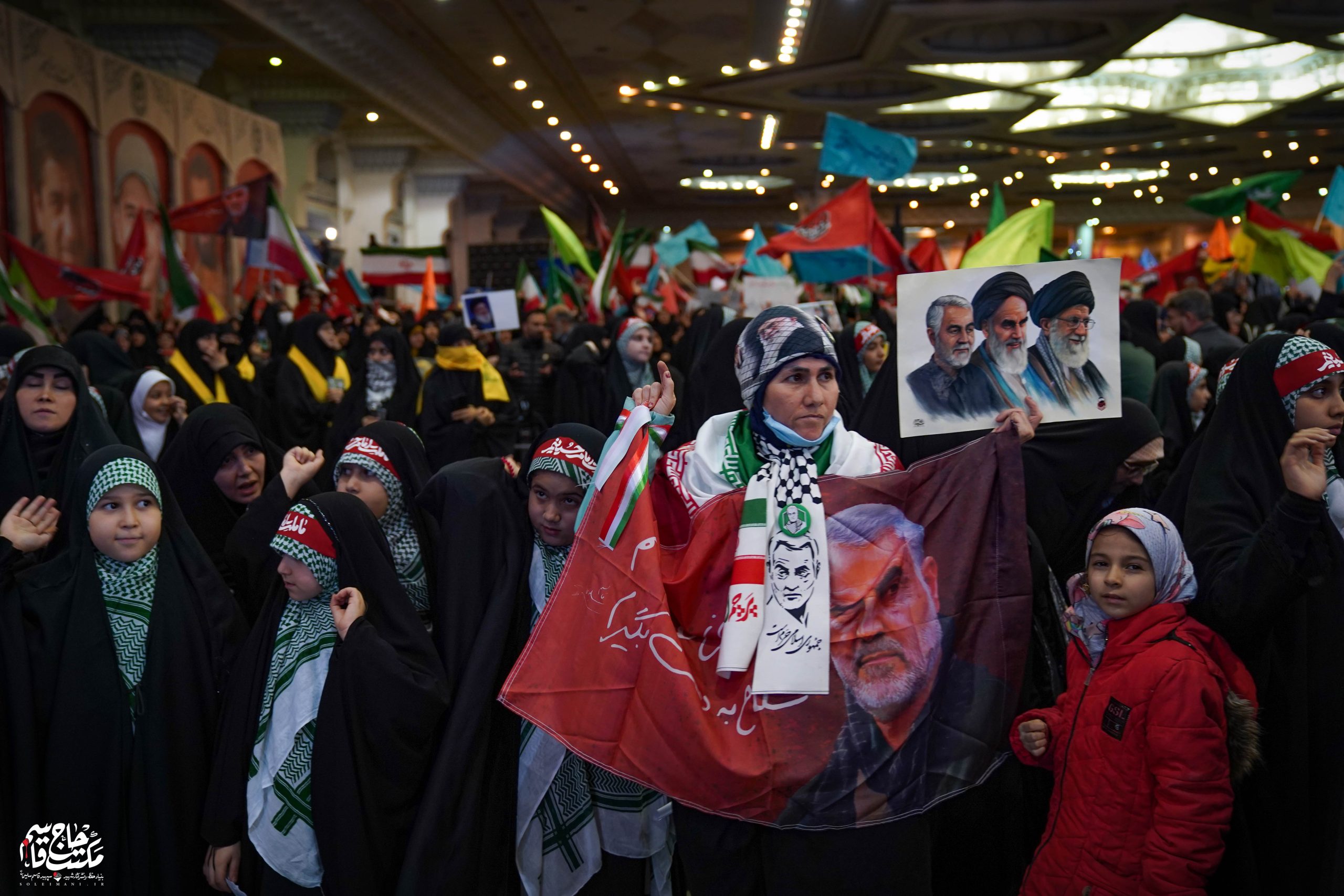 گزارش تصویری | مراسم بزرگداشت پنجمین سالگرد شهادت حاج قاسم سلیمانی (2)