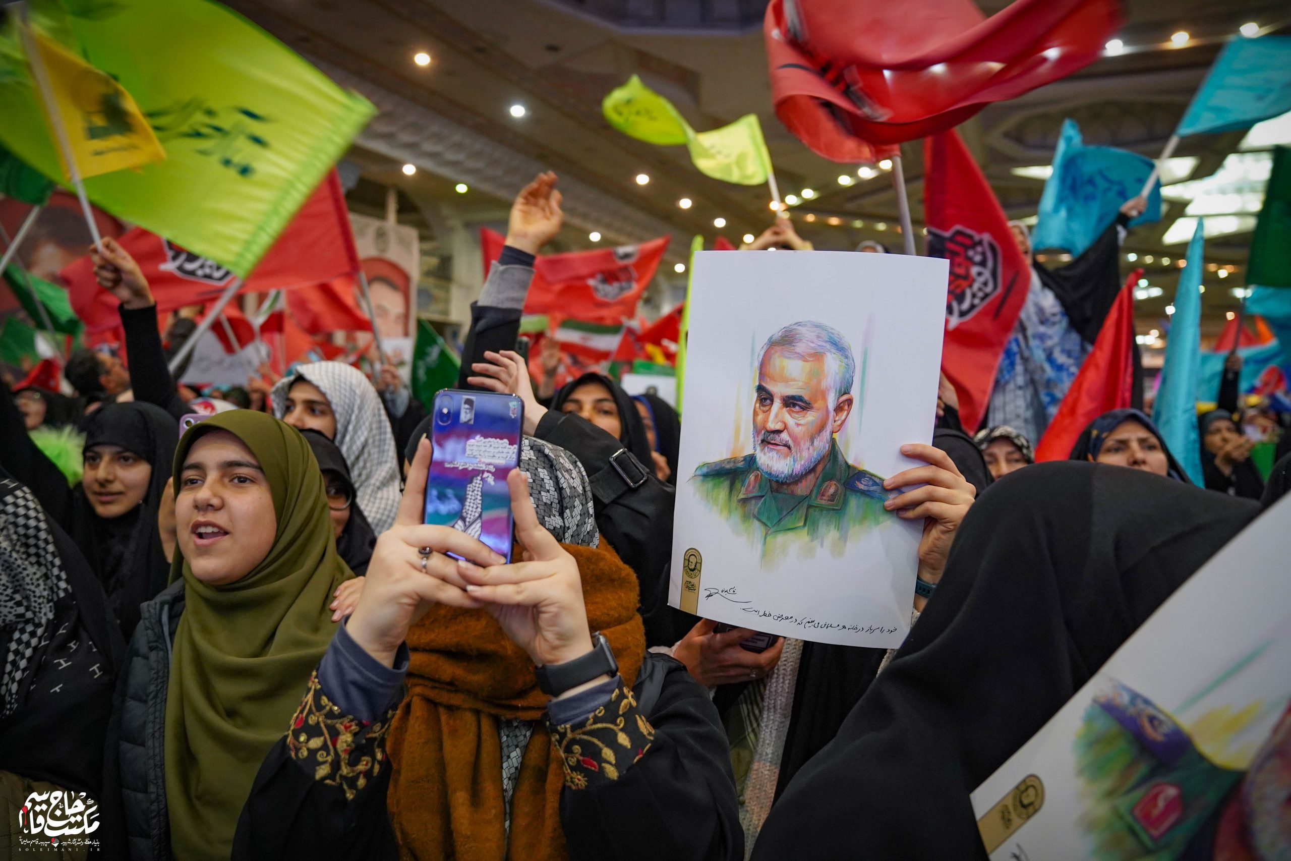 گزارش تصویری | مراسم بزرگداشت پنجمین سالگرد شهادت حاج قاسم سلیمانی (2)