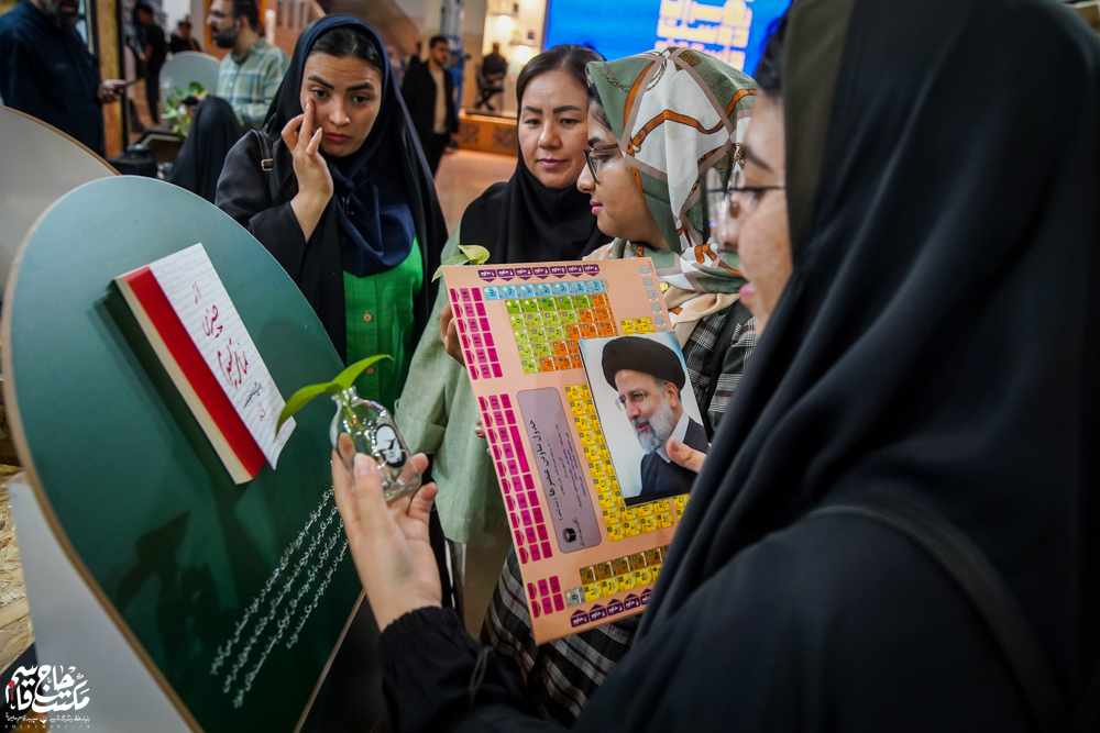 گزارش تصویری | غرفه مکتب حاج قاسم در دومین روز سیوششمین نمایشگاه کتاب تهران(1)