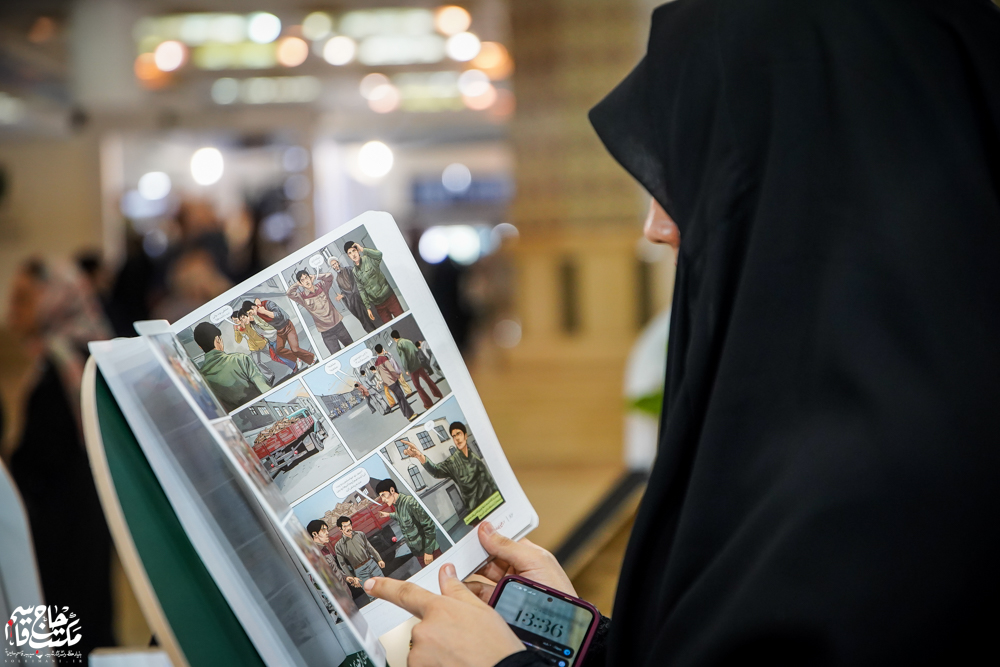 گزارش تصویری | غرفه مکتب حاج قاسم در دومین روز سیوششمین نمایشگاه کتاب تهران(1)