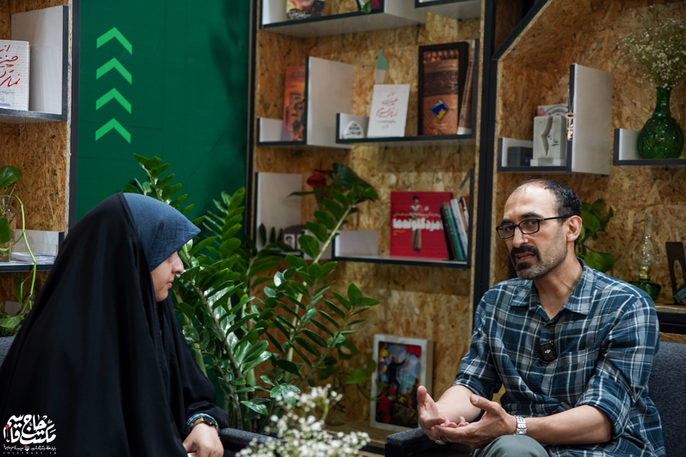 گزارش تصویری | غرفه مکتب حاج قاسم در هفتمین روز سیوششمین نمایشگاه کتاب تهران(1)