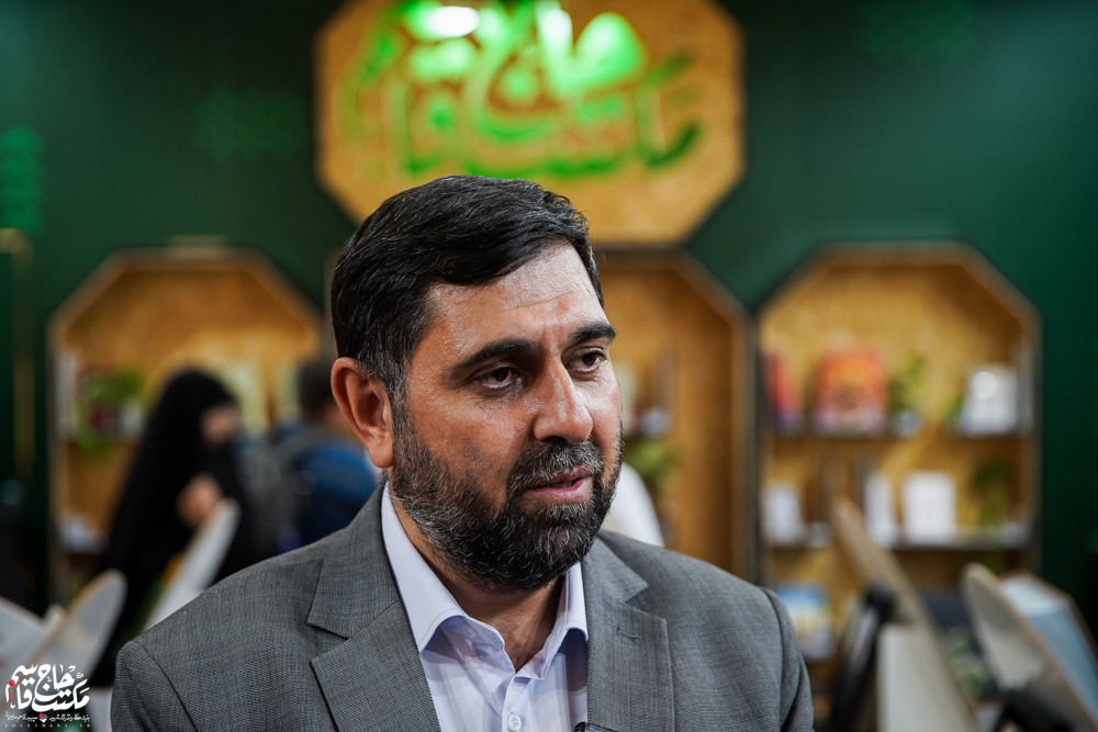گزارش تصویری | غرفه مکتب حاج قاسم در هفتمین روز سیوششمین نمایشگاه کتاب تهران(1)