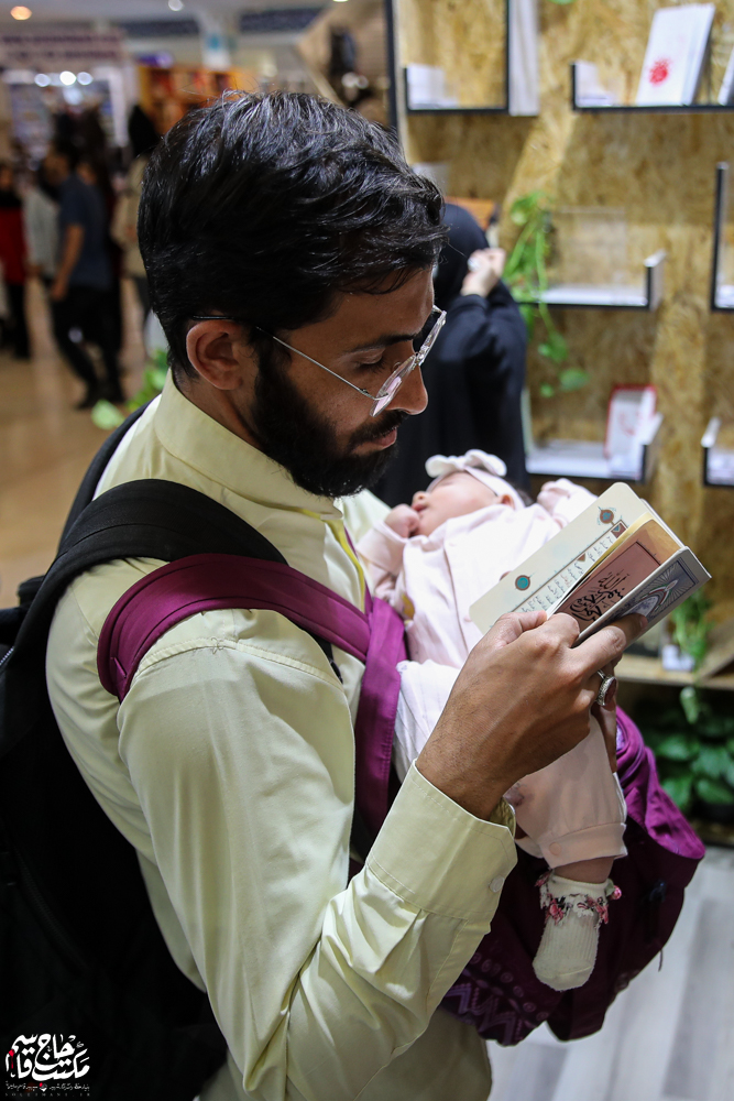 گزارش تصویری | غرفه مکتب حاج قاسم در آخرین روز سیوششمین نمایشگاه کتاب تهران(2)