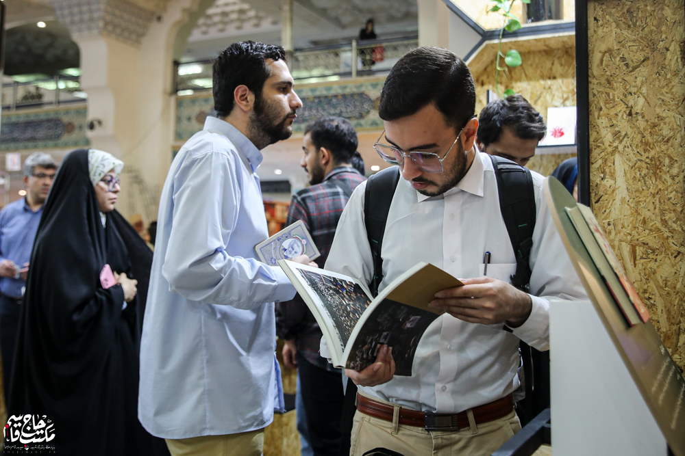 گزارش تصویری | غرفه مکتب حاج قاسم در آخرین روز سیوششمین نمایشگاه کتاب تهران(2)