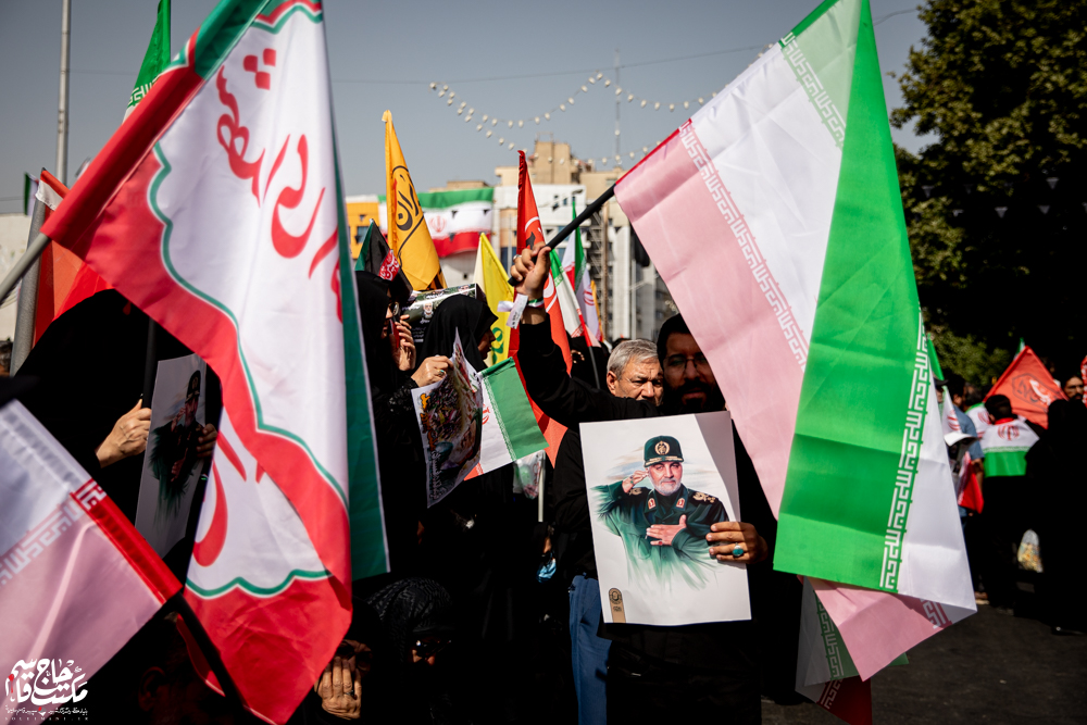 گزارش تصویری | مراسم تشییع پرشکوه شهدای اقتدار در تهران