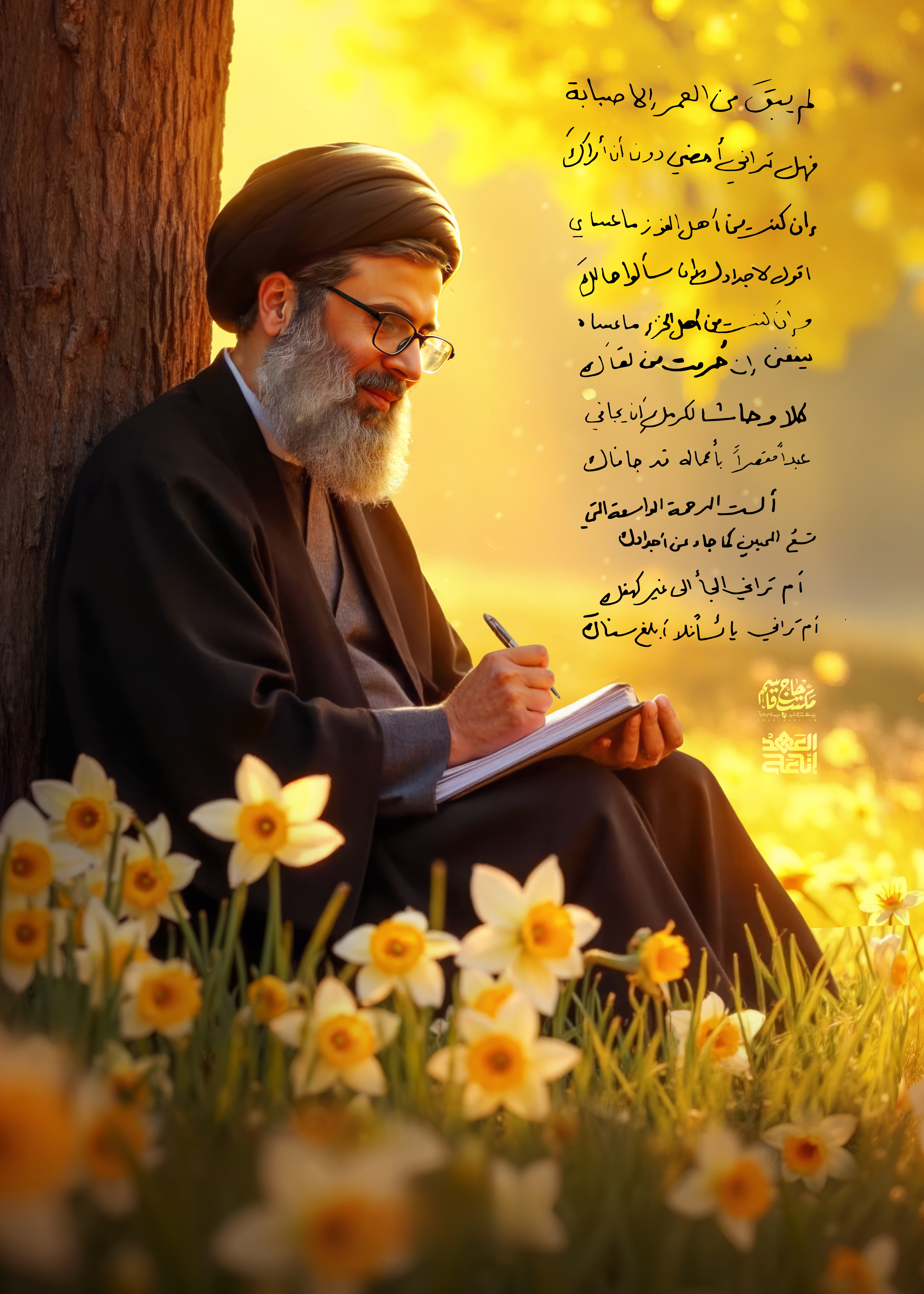 لوح | آخرین دست‌نوشته شهید سید هاشم صفی‌الدین