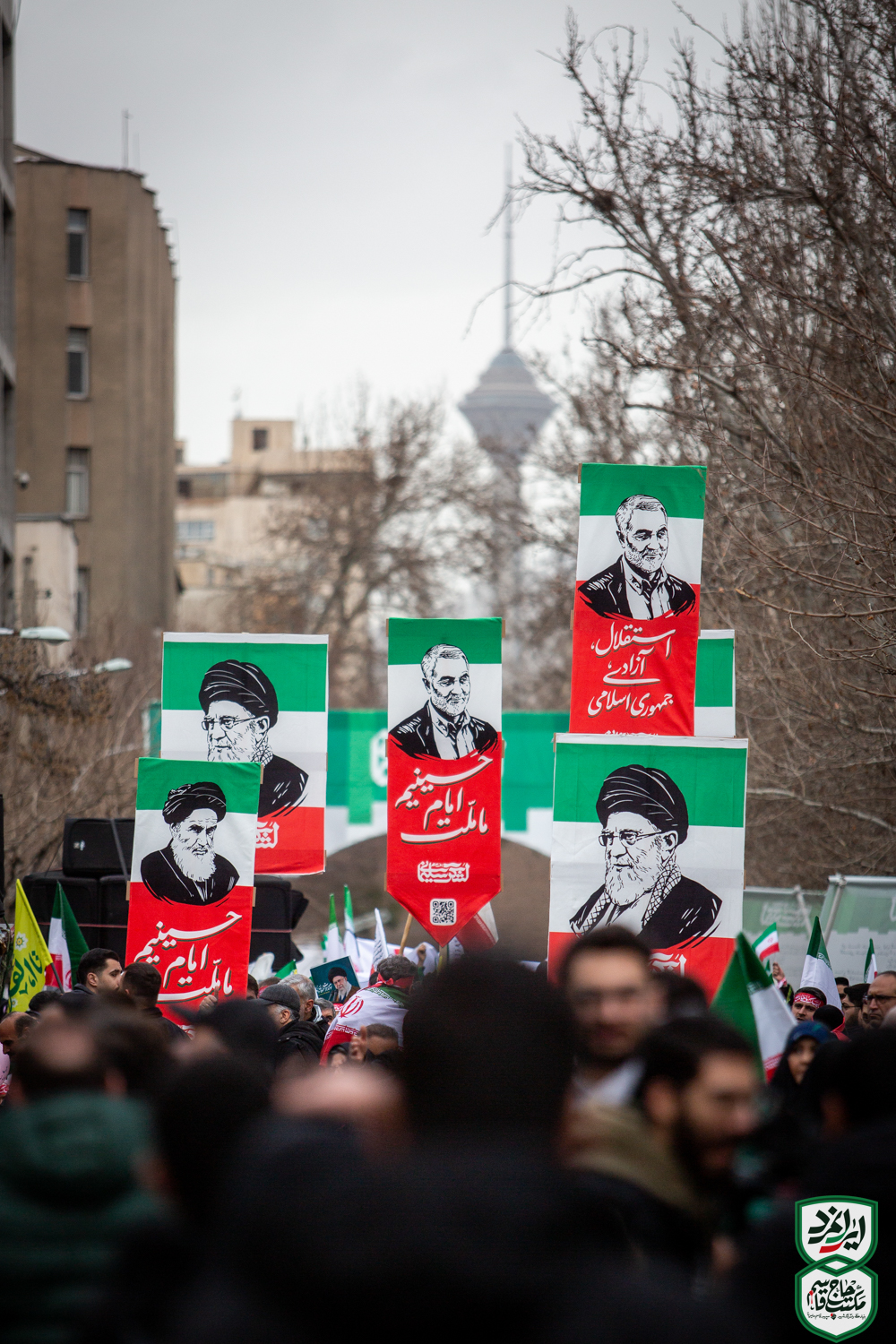 گزارش تصویری |  اجتماع مردمی «لشکر سلیمانی» در راهپیمایی ۲۲ بهمن