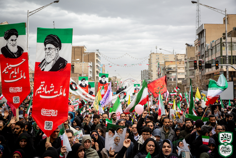 گزارش تصویری |  اجتماع مردمی «لشکر سلیمانی» در راهپیمایی ۲۲ بهمن