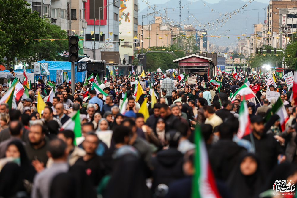گزارش تصویری | اجتماع بزرگ امام رضایی‌ها در تهران