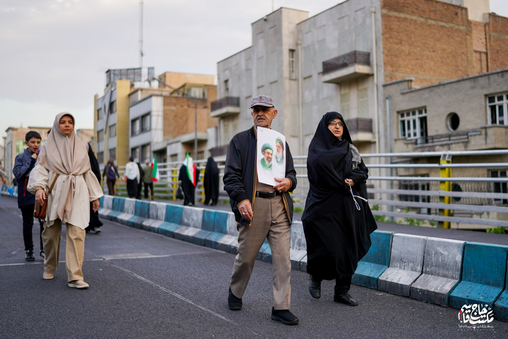 گزارش تصویری | اجتماع بزرگ امام رضایی‌ها در تهران
