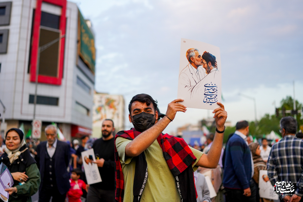 گزارش تصویری | اجتماع بزرگ امام رضایی‌ها در تهران