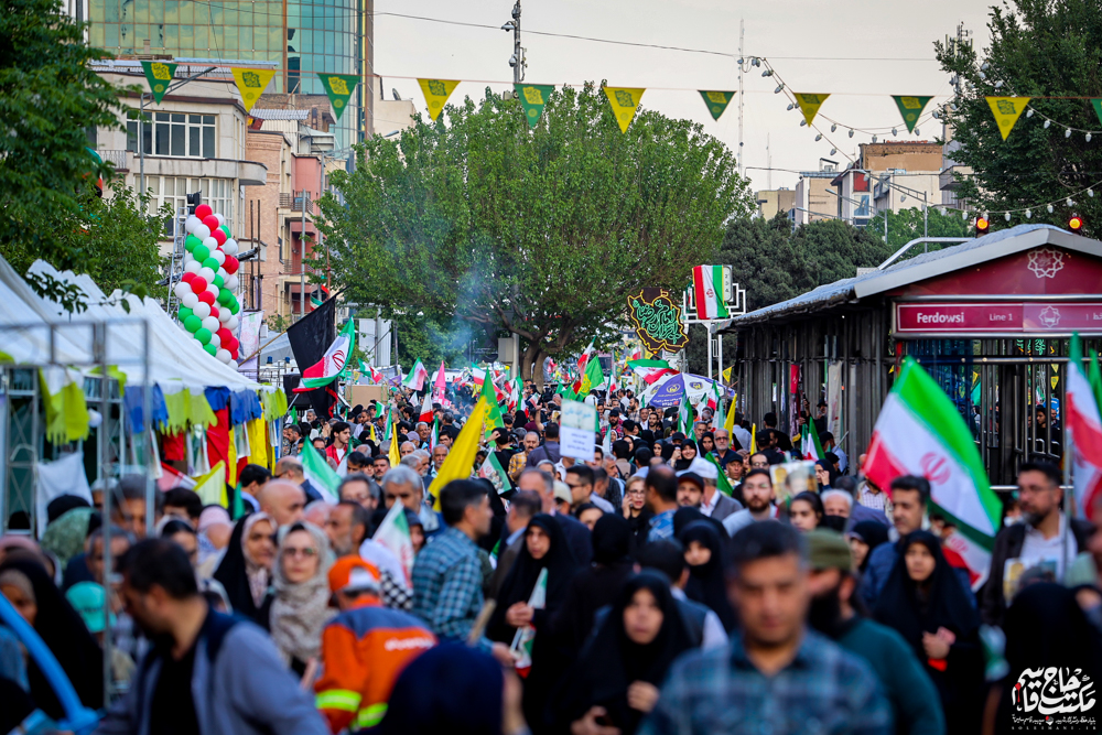 گزارش تصویری | اجتماع بزرگ امام رضایی‌ها در تهران