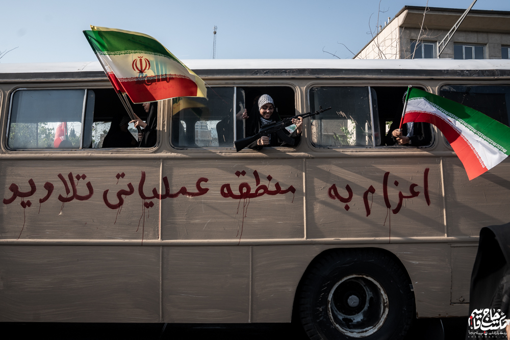 گزارش تصویری | اجتماع بزرگ «دختران جان‌فدای ایران»