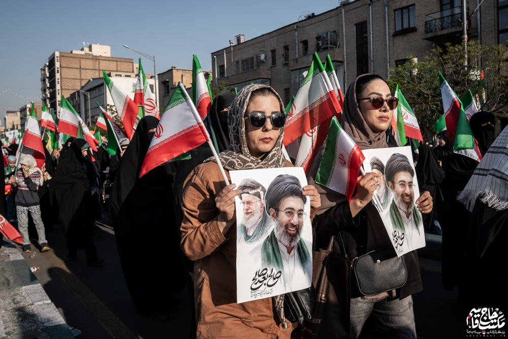 گزارش تصویری | اجتماع بزرگ «دختران جان‌فدای ایران»