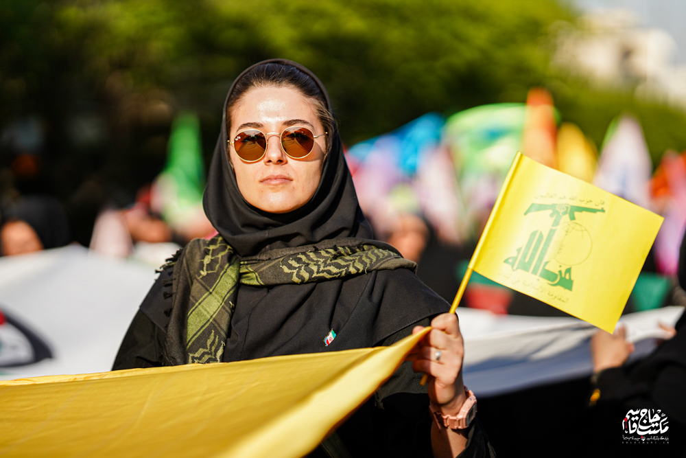 گزارش تصویری | اجتماع بزرگ «دختران جان‌فدای ایران»