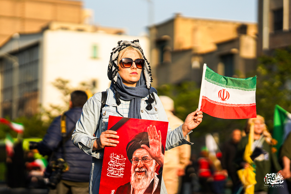 گزارش تصویری | اجتماع بزرگ «دختران جان‌فدای ایران»