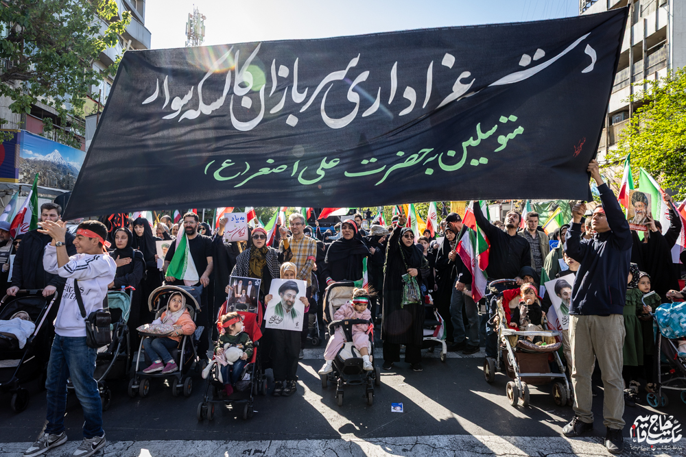 گزارش تصویری | مراسم اربعین رهبر شهید انقلاب اسلامی